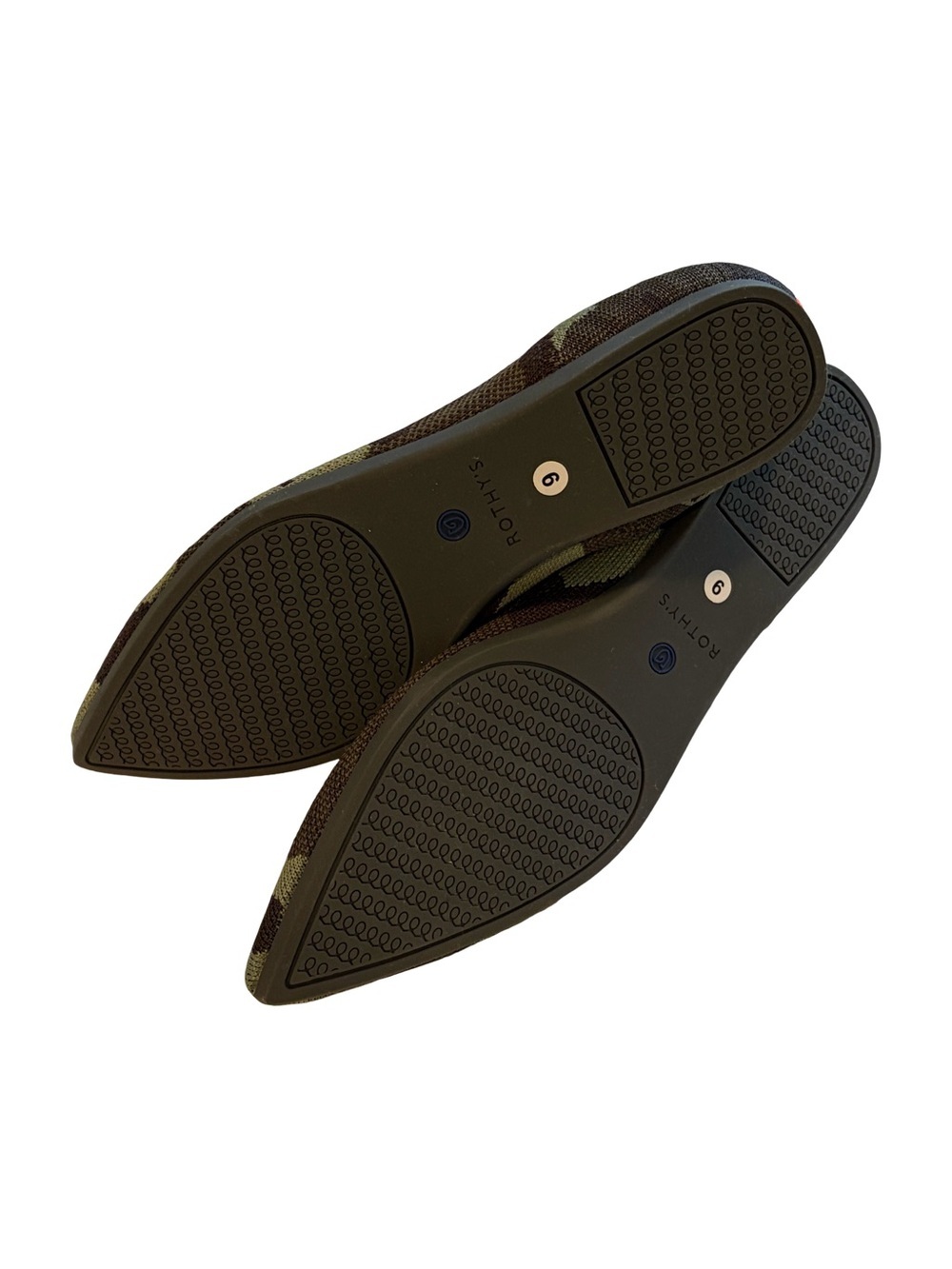 Rothy’s NIB The Point Flats Camouflage Women’s Size 9 - Picture 5 of 7